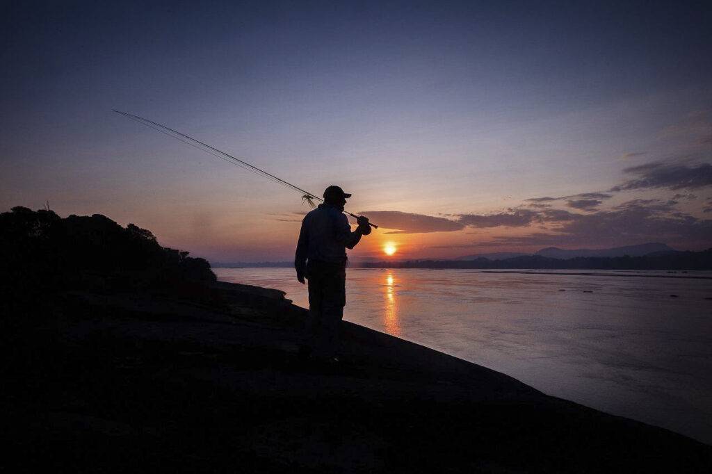 Angler am Orinoco