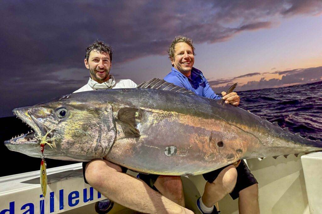 Dogtooth Tuna gefangen auf Rodrigues