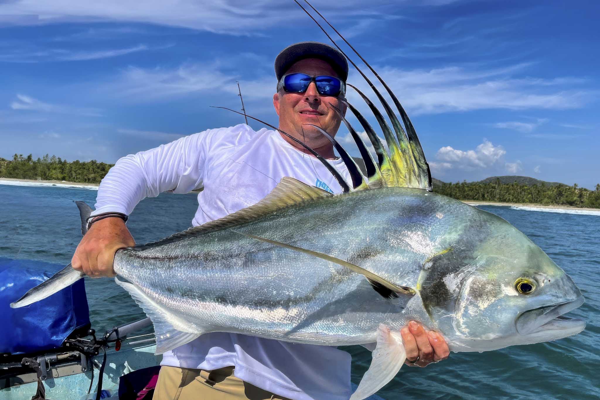 Roosterfish gefangen in Mexiko