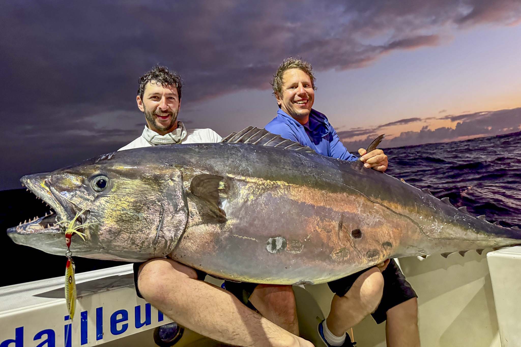 Dogtooth Tuna gefangen auf Rodrigues
