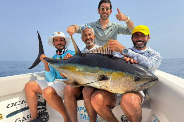 Oman Gelbflossen Thunfisch Angeln